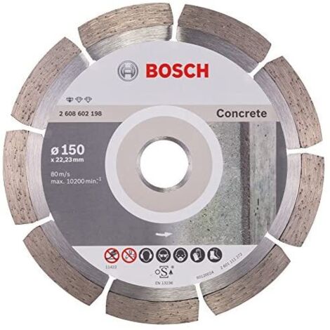 Disco de diamante para hormigón segmentado 150x22,3x2,0 - B 2608602198