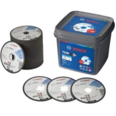 100 discos de corte standard metal 125mm BOSCH
