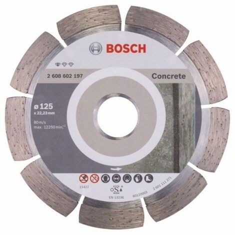 BOSCH TARCZA DIAMENTOWA 125x22 SEGMENTOWA CONCRETE