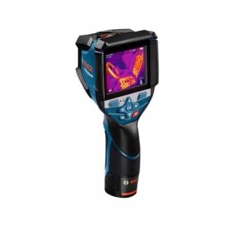 Cámara Térmica Bosch Professional GTC 600 C sin batería, calibraciones L-Boxx, cable USB-C, en L-Boxx - 0601083508