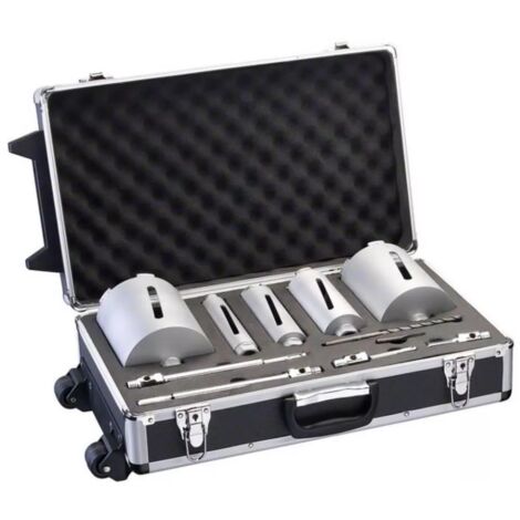 BOSCH ZESTAW KORON DIAMENTOWYCH 5 szt NA SUCHO 38–127 mm @