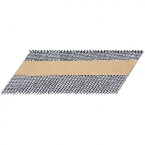 Clavos lisos en tira encolada MAKITA 34° 3,1 x 83 mm para clavadora - 3000 puntas - F-30601