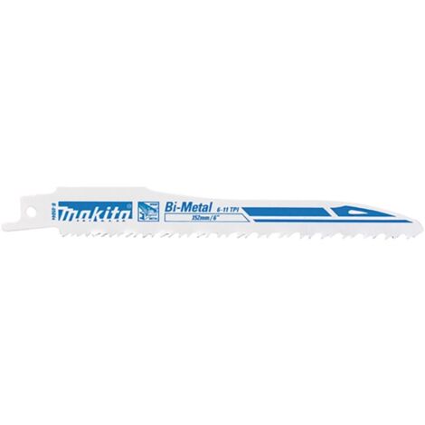 Makita B de 05044 – 25 hojas de sable BIM 152/6 – 11Z de 25 (1/2)