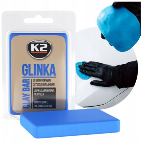 Arcilla K2 para limpieza y lavado de pintura de coche 60 g suave