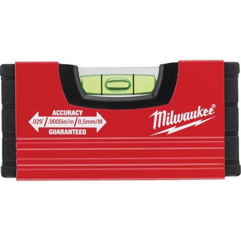 Nivel de bolsillo Milwaukee Minibox Level 10 cm