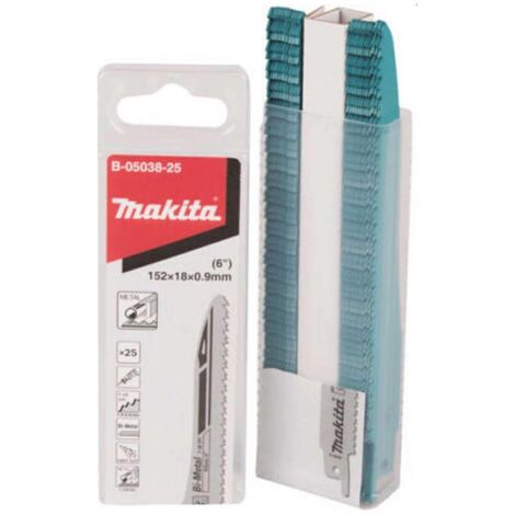 MAKITA BRZESZCZOT DO PIŁ SZABLASTYCH BIM 152x0,9mm  /25szt. METAL, PVC (FAST) (1/3)
