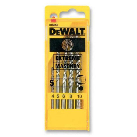 Brocas para piedra Extreme (4-5-6-8-10mm) Dewalt DT6956-QZ