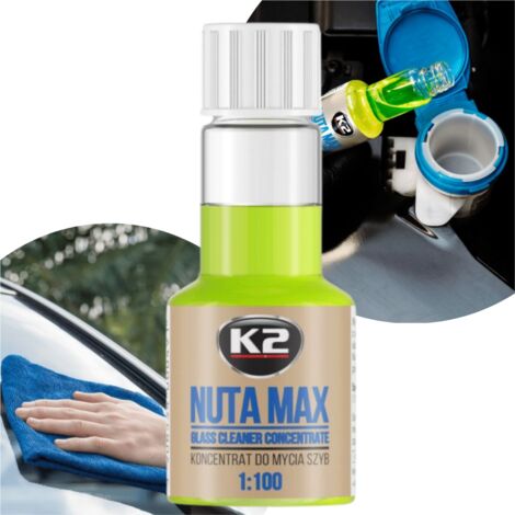 Limpiador de ventanas concentrado K2 Nuta Max 1:100 50 ml Supereficiente