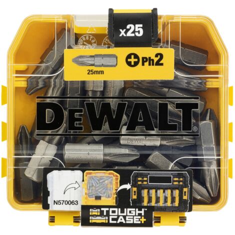 DeWalt DT71522-QZ - Pack de 25 puntas Phillips de 25 mm
