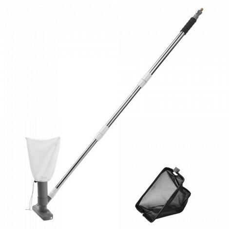 Bradas, modelo WL-EN70, Kit de limpieza profesional, para fuentes y piscinas, mantenimiento completo de superficies y filtros acuáticos (1/2)