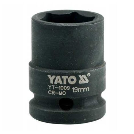 YATO NASADKA UDAROWA 6K 1/2 KRÓTKA 19 mm (1/3)