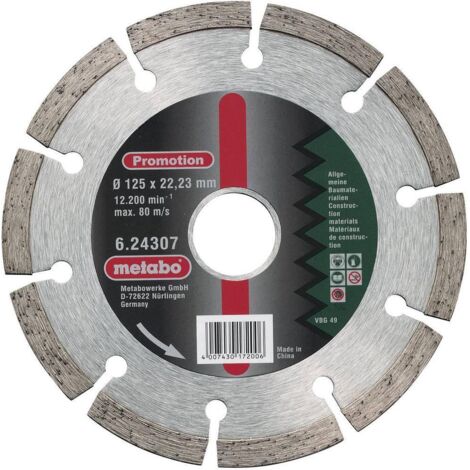 Metabo 624307000 accesorio para amoladora angular Corte del disco (1/2)