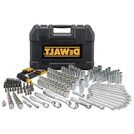 DEWALT DWMT81534-1 Mechanics Tool Set with Heavy Duty Carry Case