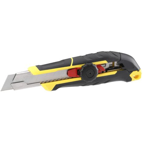 Cúter con rueda de bloqueo, 9mm, 18mm, 25mm  STANLEY FATMAX FMHT10330-0