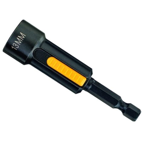 DEWALT KOŃCÓWKA Z NASADKĄ 13mm EXTREME IMPACT SAMOCZYSZCZĄCA