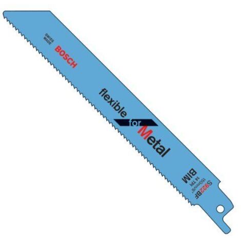 Bosch 2608656037 Hoja de sierra de sable S 922 BF Flexible Metal 2 uds