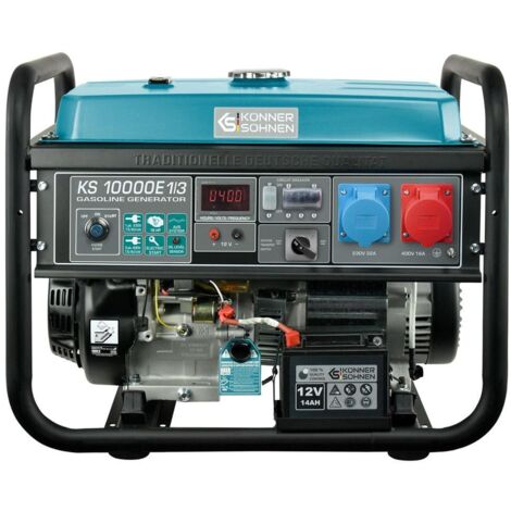 KS GENERATOR BENZYNOWY KS 10000E VTS 1/3 7,5kW 230/400V ROZRUCH ELEKTR. AVR VST