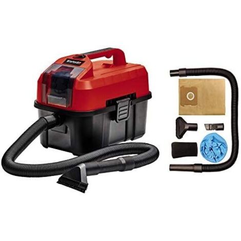 Einhell Aspirador inalámbrico TE-VC 18/10 Li-Solo Power X-Change (18 V, iones de litio, 10 L, incl. manguera de 2 m, boquilla de hendidura + boquilla de tapicería/universal, sin batería ni cargador) (1/10)