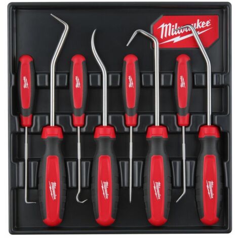 Juego de 8 extractores de retenes HD y compactos MILWAUKEE Ref.4932480569 (1/2)