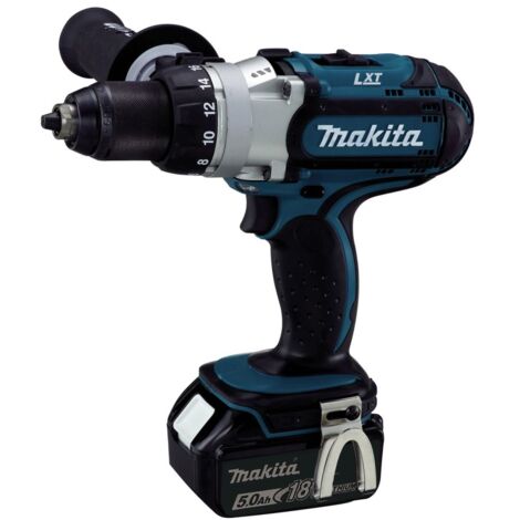 Makita DDF451RTJ taladro Sin llave 2,1 kg Negro, Azul (1/4)