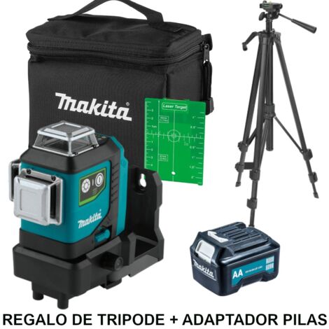 MAKITA SK700GD NIVEL LÁSER DE 3 LÍNEAS 12V CXT VERDE