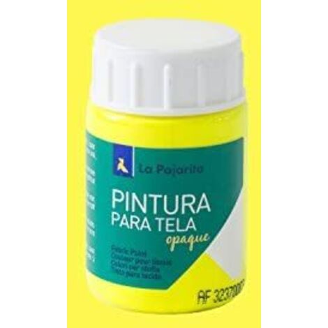 Pintura tela opaca tof-01 amarillo fluorescente (1/4)