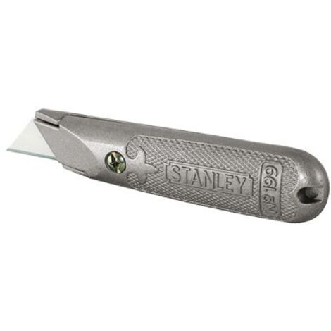 Cuchillo Hoja Fija Metalico 199 2-10-199  - STANLEY - Cuchillo Metálico de Hoja Fija