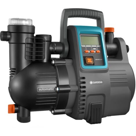 GARDENA Grupo a presión automático para casa y jardín 5000l/h, bombea agua a 50m (5 bar), 1300W (01759-20)