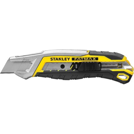 Cuchilla retráctil STANLEY Fatmax con pulsador - cuchilla de 18 mm