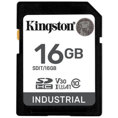 16GB SDHC INDUSTRIAL U3 V30 PSLC (1/4)