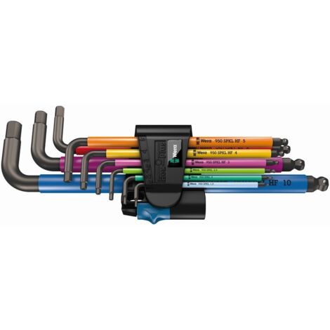 Juego de llaves de bola BlackLaser de 9 piezas - W05022210001