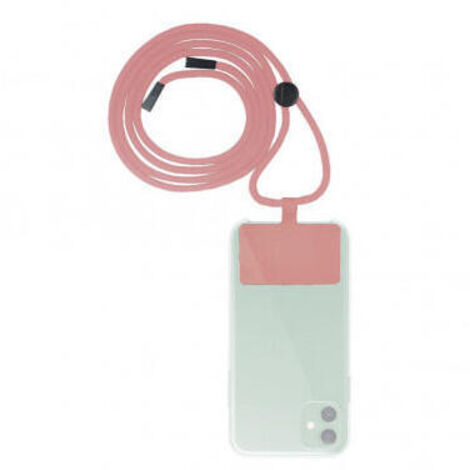 Colgante para Funda Universal Muvit MCGOO0003/ Rosa (1/4)