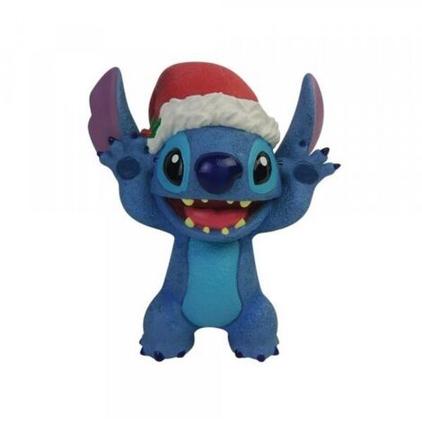 Figura enesco disney navidad stitch (1/2)