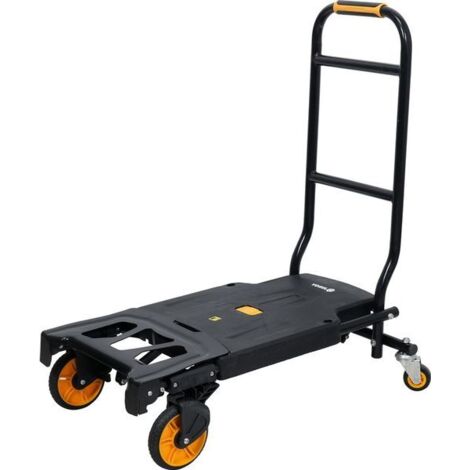 Vorel 78663, carretilla de carga, ideal para transportar materiales pesados, diseño robusto y fácil de manejar, 1 pieza. (1/2)
