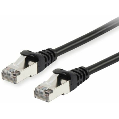 Latiguillo Apantallado S/ftp Cat.6 Libre Halogenos 25m Color Negro  Equip 615593 (1/2)