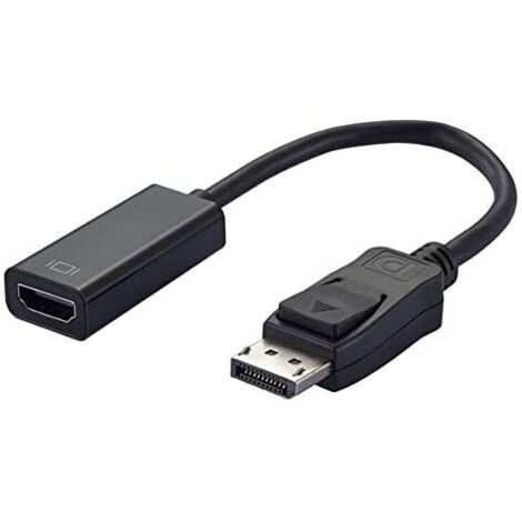 Adaptador DisplayPort a HDMI Ewent EW-140511-001-N-P (1 unidad) (1/5)