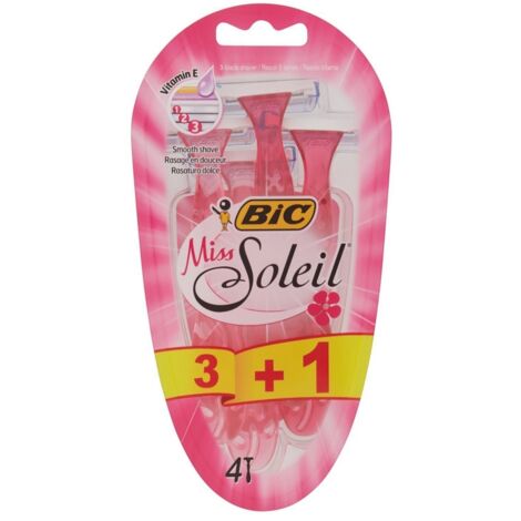 Cuchilla de Depilar Bic Miss Soleil / 4 uds (1/5)