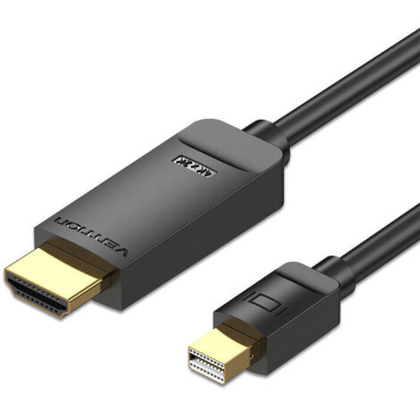Adaptador Mini DisplayPort a HDMI Vention HAHBH Negro 2 m (1/2)