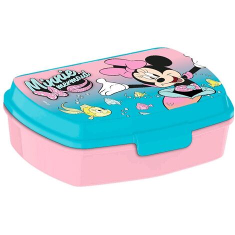 Blister Sandwichera + Cantimplora aluminio Minnie Disney 500ml (1/3)