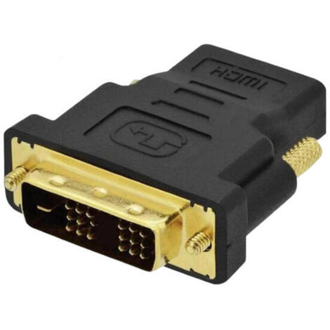 Ewent Adaptador DVI a HDMI con conector DVI tipo 18+1 (1/2)