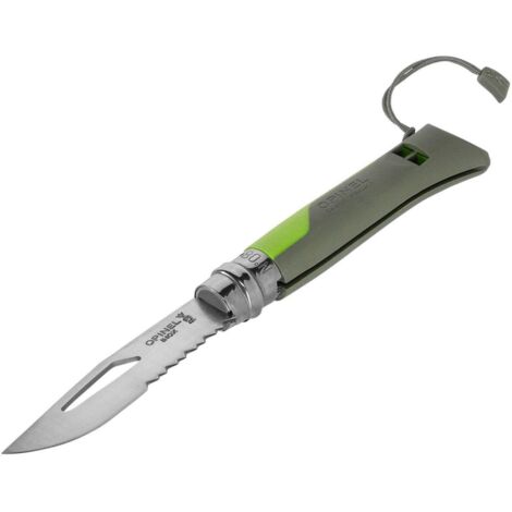 Opinel No. 08 Outdoor green Pocket knife (1/3)
