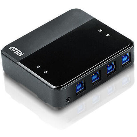 ATEN Switch de periféricos USB 3.2 Gen1 de 4 x 4 puertos (1/3)