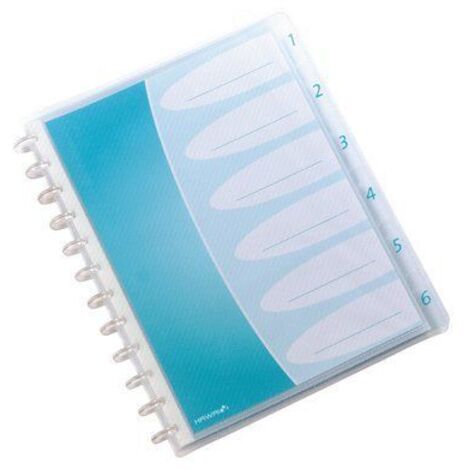 100205613 carpeta Polipropileno (PP) Azul, Transparente A4 (1/2)