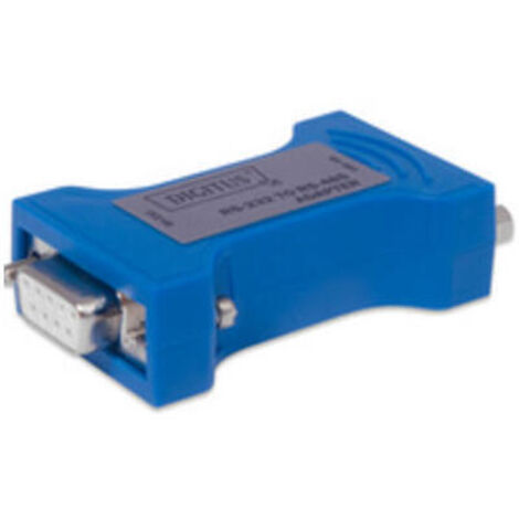 DIGITUS Adapter RS-232 - RS-485 300-115,2 Kbps blau (1/4)