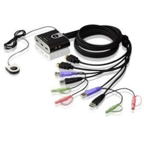 Aten CS692 interruptor KVM Negro (1/5)