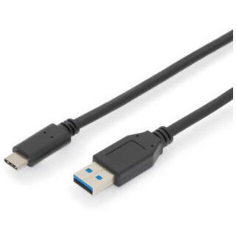 CABLE DIGITUS USB TIPO C TIPO C - A M/M 1M GEN2 3A 10GB VERSION 3.1 CE SW (1/4)