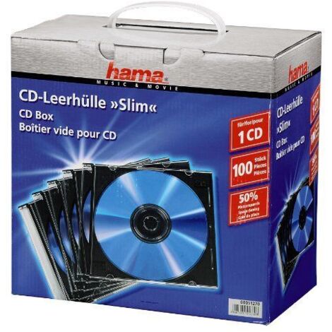 Esta caja para CDs es la solución perfecta para mantener tus discos organizados y protegidos. Diseñada en colores negro y transparente, combina func (1/4)