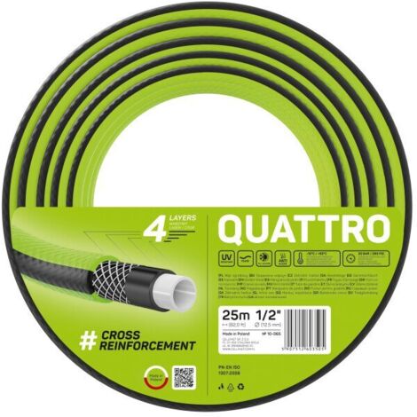 CELLFAST WĄŻ OGRODNICZY  QUATTRO 1/2 25m