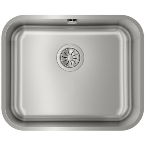 Fregadero de Un Seno Teka BE5040 MAX Plateado
