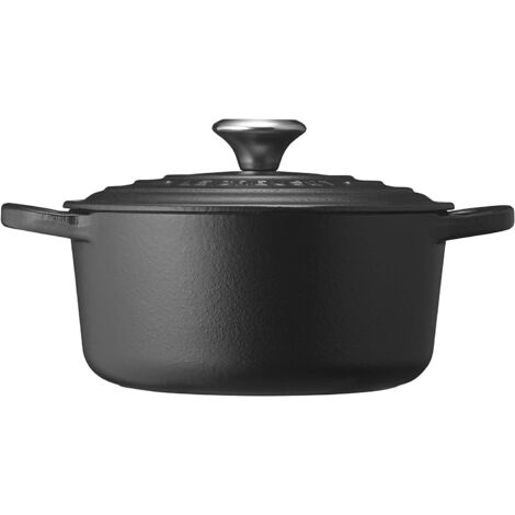 Cacerola le creuset signature 1,8 l alrededor negro (1/5)